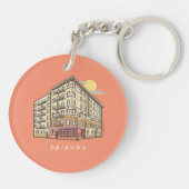 Porte-clés AMIS™ | Monica's Apartment Building (Dos)