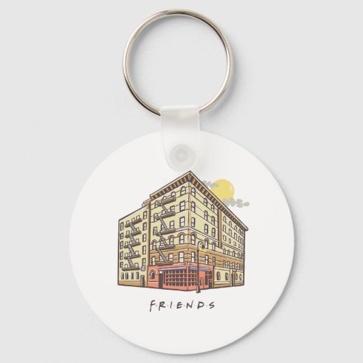 Porte-clés AMIS™ | Monica's Apartment Building (Recto)