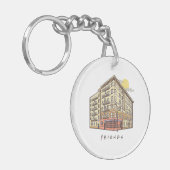 Porte-clés AMIS™ | Monica's Apartment Building (Devant gauche)