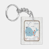 Porte-clés Amis nautiques - Baleine (Devant gauche)