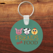 Porte-clés Amis pas de nourriture (Recto)