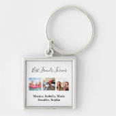 Porte-clés Amis pour toujours BFF nom photo (Devant)