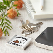 Porte-clés Amis pour toujours - dunette et petit pain de (Côté)