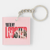 Porte-clés AMIS™ | Rachel & Ross - Tu es mon homard (Dos)