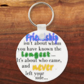 Porte-clés Amitié (Recto)