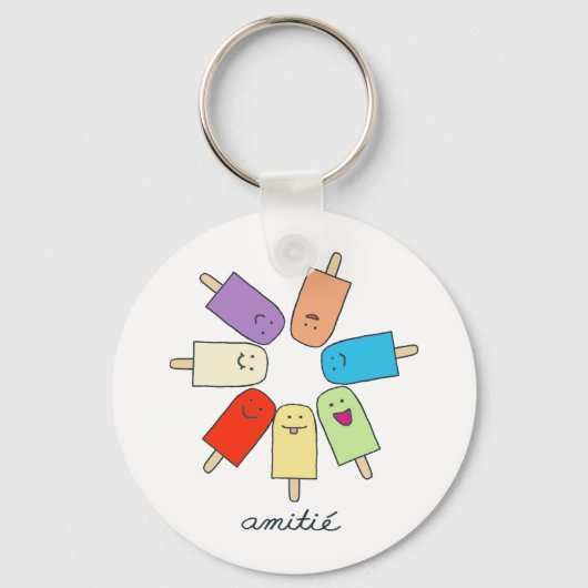 Porte-clés Amitié (Recto)