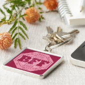 Porte-clés Amitié BFF - noms personnalisés - porte - clé (Côté)