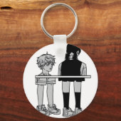 Porte-clés Among Us Denji & Asa  (Verso)