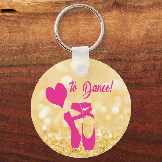 Porte-clés Amour À La Danse (Verso)