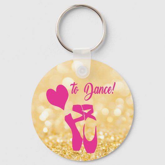 Porte-clés Amour À La Danse (Verso)