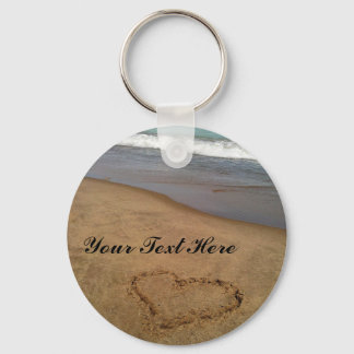 Porte-clés Amour à la plage Porte - clé