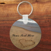 Porte-clés Amour à la plage Porte - clé (Recto)