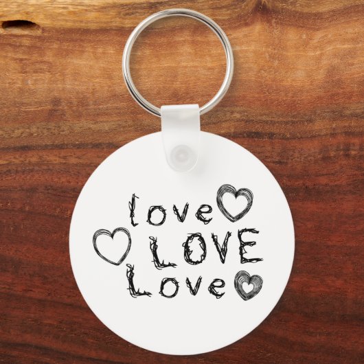 Porte-clés Amour, Amour, Amour (Verso)