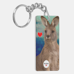 Porte-clés Amour animal - Kangaroo Love