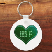 Porte-clés AMOUR binaire (Recto)