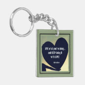 Porte-clés AMOUR Ce que vous faites Porte - clé par Adiela Ak (Devant gauche)