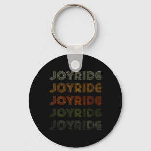 Porte-clés Amour Coeur Joyride Tee Grunge Style Vintage Noir