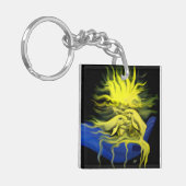 Porte-clés Amour dauphin (Devant gauche)