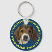 Porte-clés Amour de Beagle Mon Beagle (Recto)