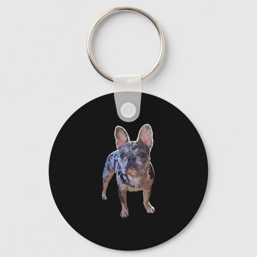 Porte-clés Amour de Bulldog (Recto)