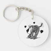 Porte-clés Amour de chien (Devant)