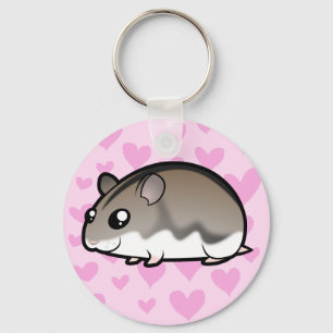 Porte-clés Amour de hamster nain