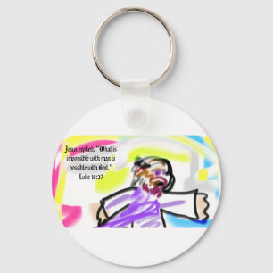 Porte-clés amour de jésus