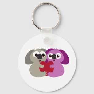 Porte-clés Amour de koala