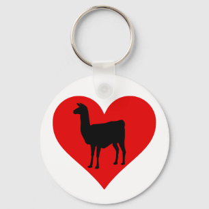 Porte-clés Amour de lama