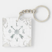 Porte-clés Amour de l'aventure III | d'envie de voyager (Dos)