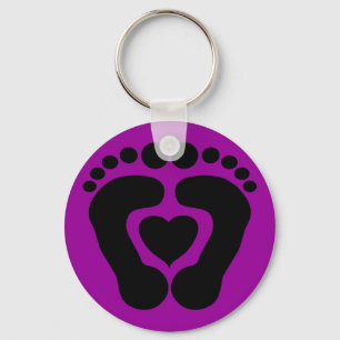 Porte-clés Amour de pied