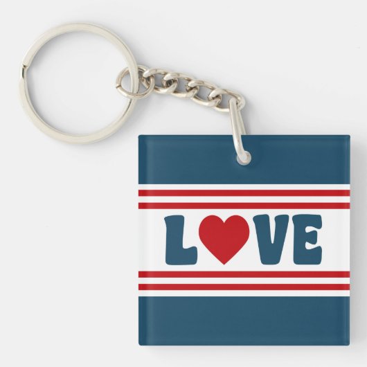Porte-clés Amour design (Devant)