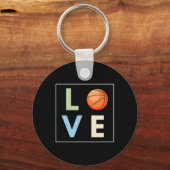Porte-clés Amour du basket-ball (Recto)