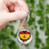 Porte-clés Amour Espagne du cru I (main)