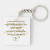 Porte-clés Amour et Esprit (Dos)