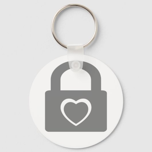 Porte-clés amour fermé. (Recto)