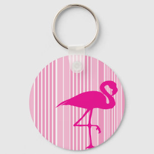 Porte-clés Amour Flamant rose