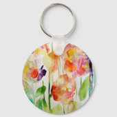 Porte-clés amour floral (Verso)