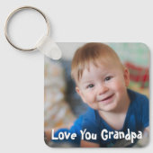 Porte-clés Amour Fun You Grand-Père Photo (Recto)
