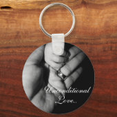 Porte-clés Amour inconditionnel (Recto)