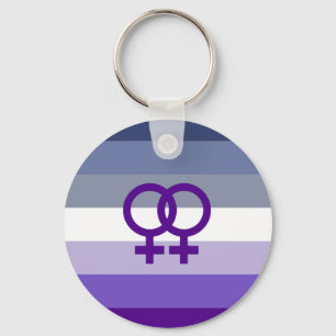 Porte-clés Amour Lesbien Butch Fierté WLW