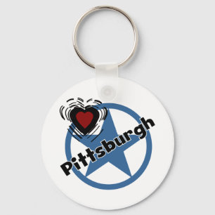 Porte-clés Amour Pittsburgh