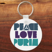 Porte-clés Amour Purim de paix (Recto)