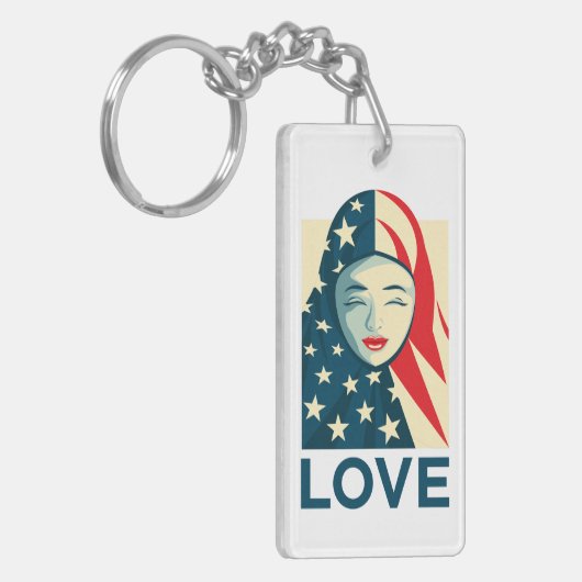 Porte-clés Amour| Réfugié musulman (Devant gauche)