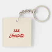 Porte-clés Amour rétro (Dos)