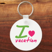 Porte-clés Amour vacances (Recto)