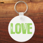 Porte-clés Amour - Vert (Recto)