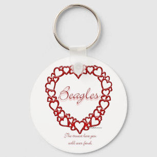 Porte-clés Amour vrai beagle - Porte - clé