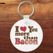 Porte-clés Amoureux de Bacon (Recto)