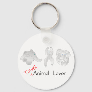 Porte-clés Amoureux des animaux de serviette